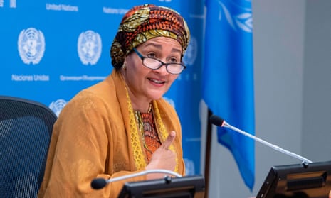 UN’s deputy secretary general, Amina Mohammed