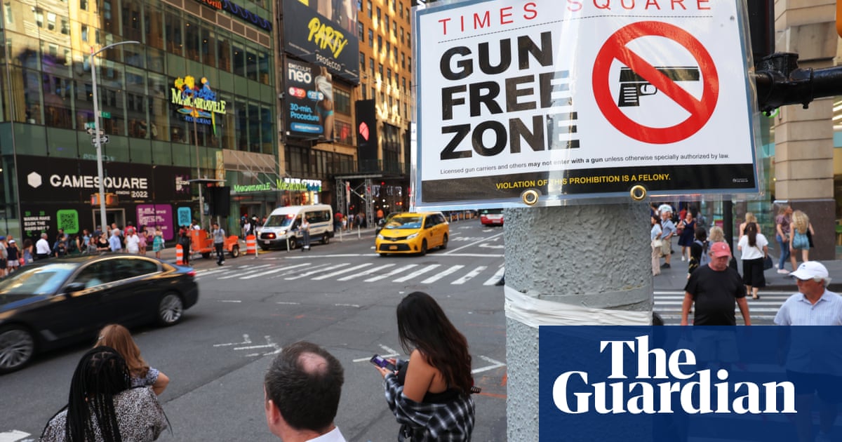 New York enacts new gun restrictions in response to supreme court decision – The Guardian US