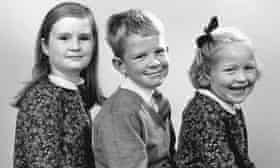 Christina Patterson, right, with her sister, Caroline, and brother, Tom.