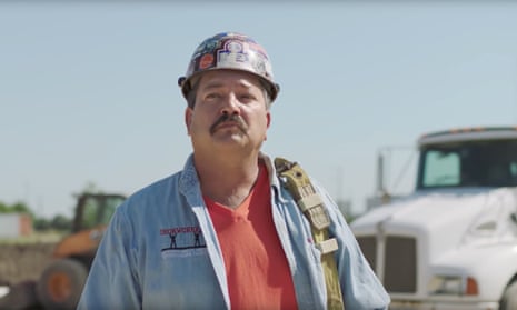Democrat Randy Bryce, who is running in Wisconsin, has been described as ‘genetically engineered from a Bruce Springsteen song’. 