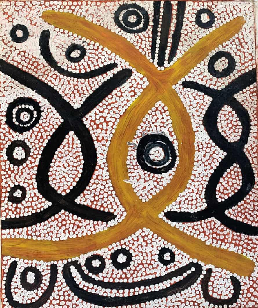 Sunfly Tjamptitjin, Untitled, 1982, South Australian Museum Collection