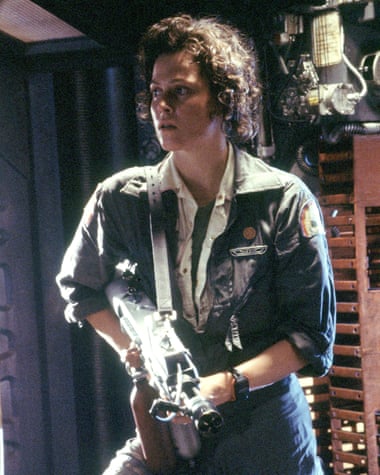 Last woman standing: Sigourney Weaver as Ellen Ripley.
