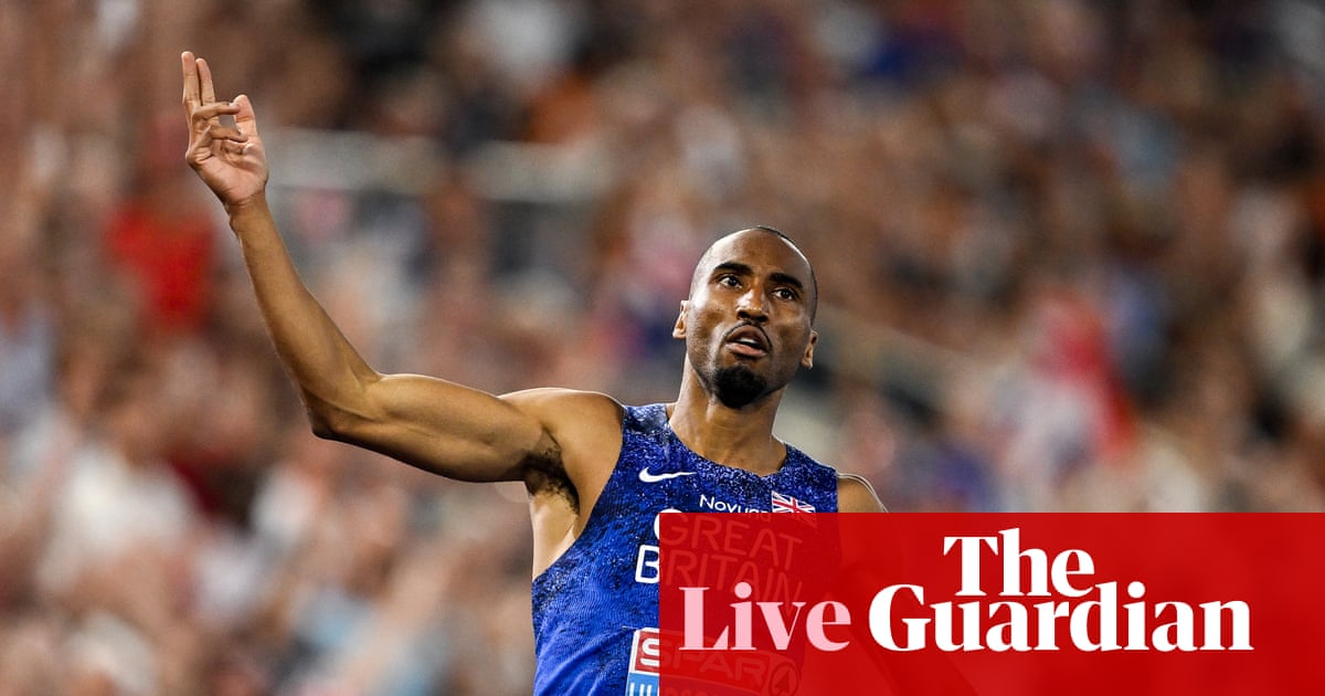 European Athletics Championships: day three from Birmingham – live