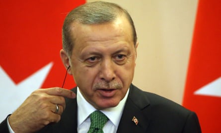 Turkey’s president, Recep Tayyip Erdoğan