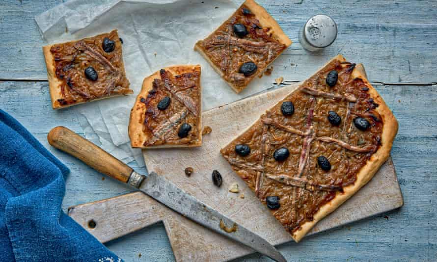 Claudia Roden’s pissaladiere