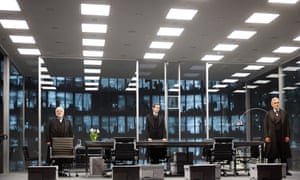 ‘A magical music box called America’ … The Lehman Trilogy, with set designs by Es Devlin