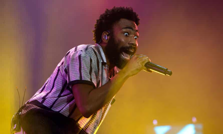 Childish Gambino at Lovebox in London in 2018.