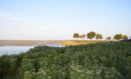 The Baie de Somme from Saint-Valery