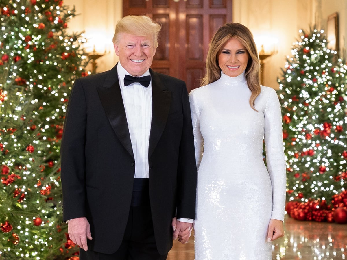 Trump Portrait You Couldn T Create A Creepier Yuletide Scene If You Tried Donald Trump The Guardian