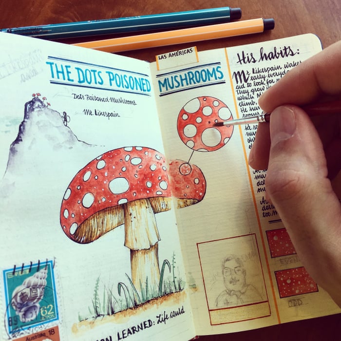 The Art Of The Travel Diary In Pictures Art And Design The Guardian