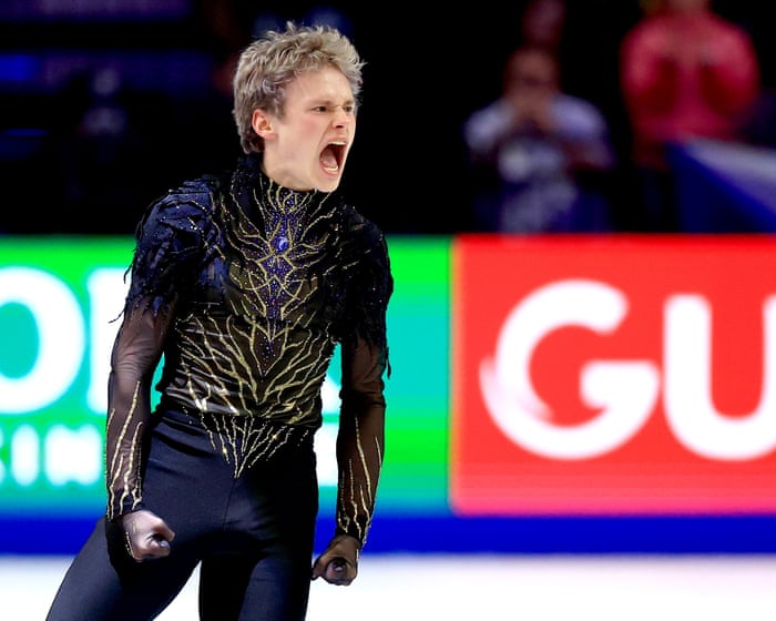 Ilia Malinin completes redemption arc with third straight world figure skating championship