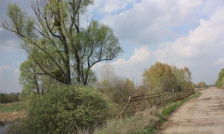 The bridge over the Braginka river, one of the ‘referral spots’ used to measure yearly radiation levels.