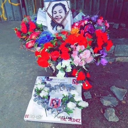 A memorial to Jenelyn Kennedy in Port Moresby