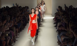 The Victoria Beckham show at New York fashion week