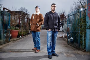 Jahan Mahmood (cap) and Sabeel Saddique