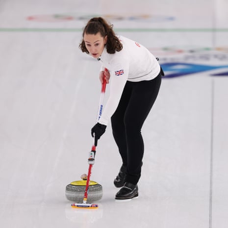 Dodds warms up in Cortina d'Ampezzo.