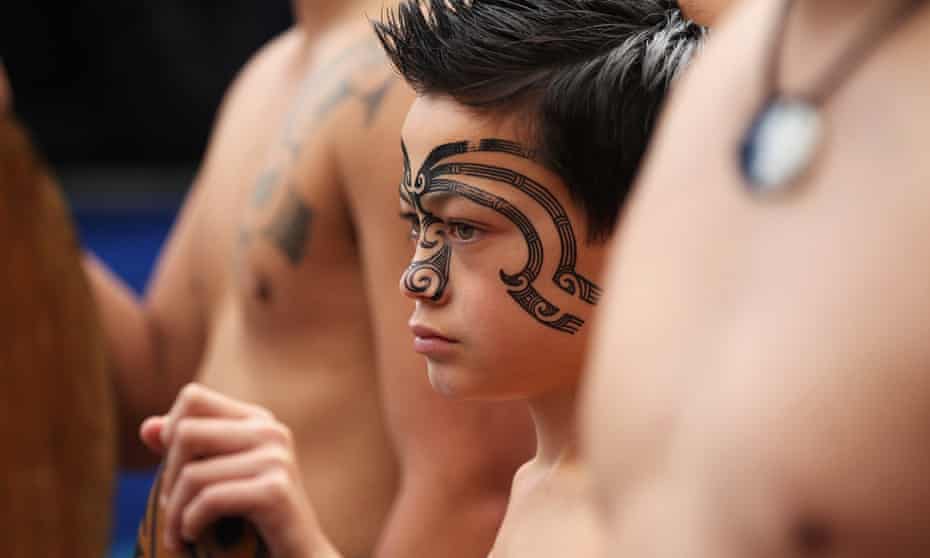 A Māori boy