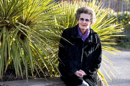 Margaret Cunniffe-Smith, résidente de la maison de retraite Sachs Lodge, anciennement The Gleneagles Hotel.