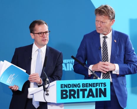 Jenrick says Reform would make long-term benefits claimants clean up high streets – as it happened | Politics | The Guardian