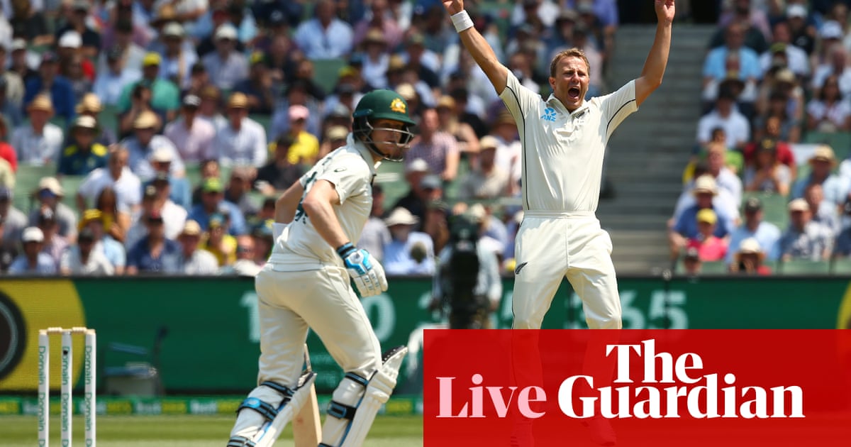 Australia v New Zealand: Boxing Day Test, day two – live!