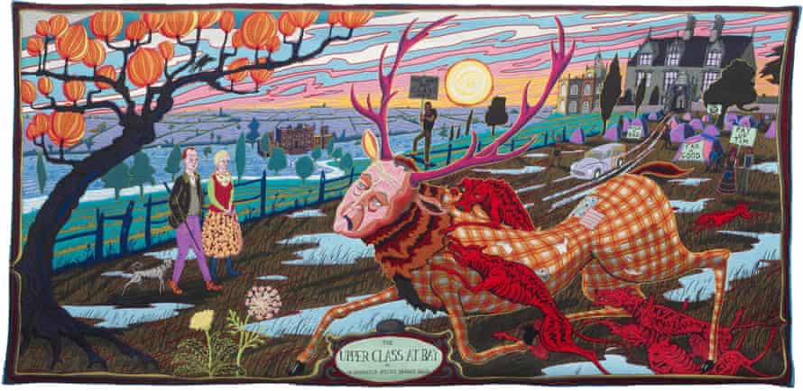 Grayson Perry’s The Upper Class at Bay, 2012.