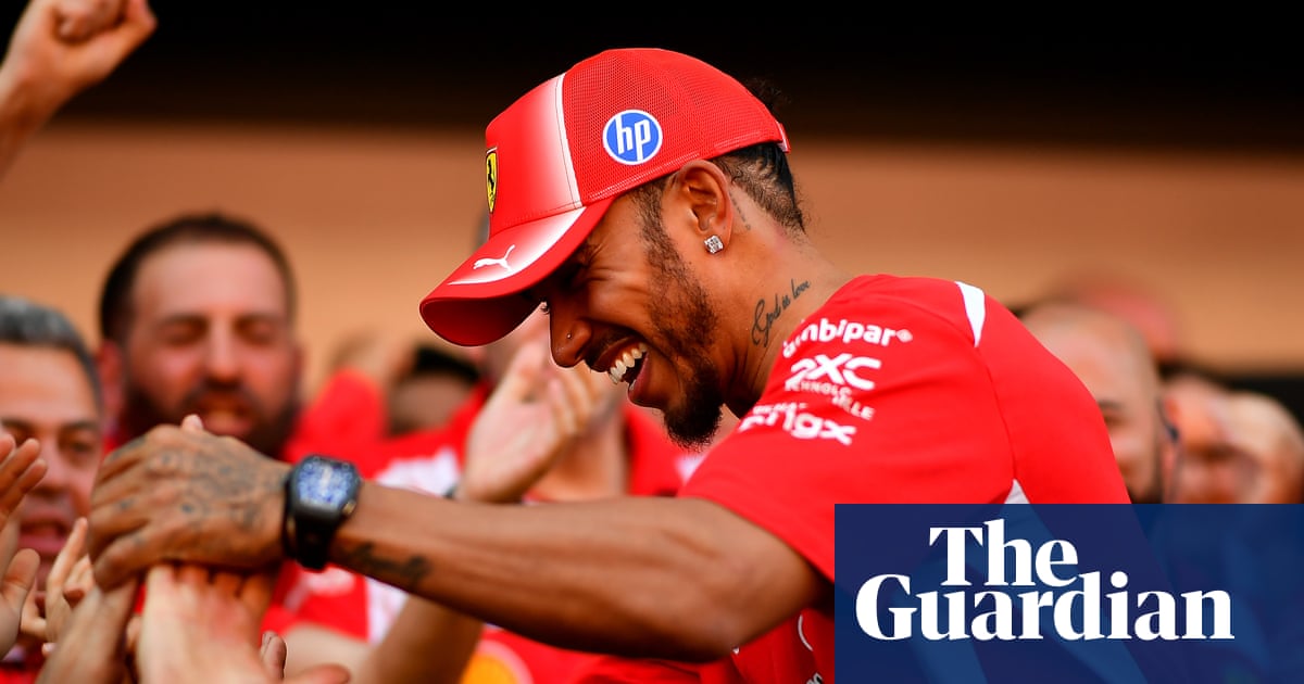 ‘You always have it’: Hamilton breaks F1 Ferrari drought but admits he doubted himself