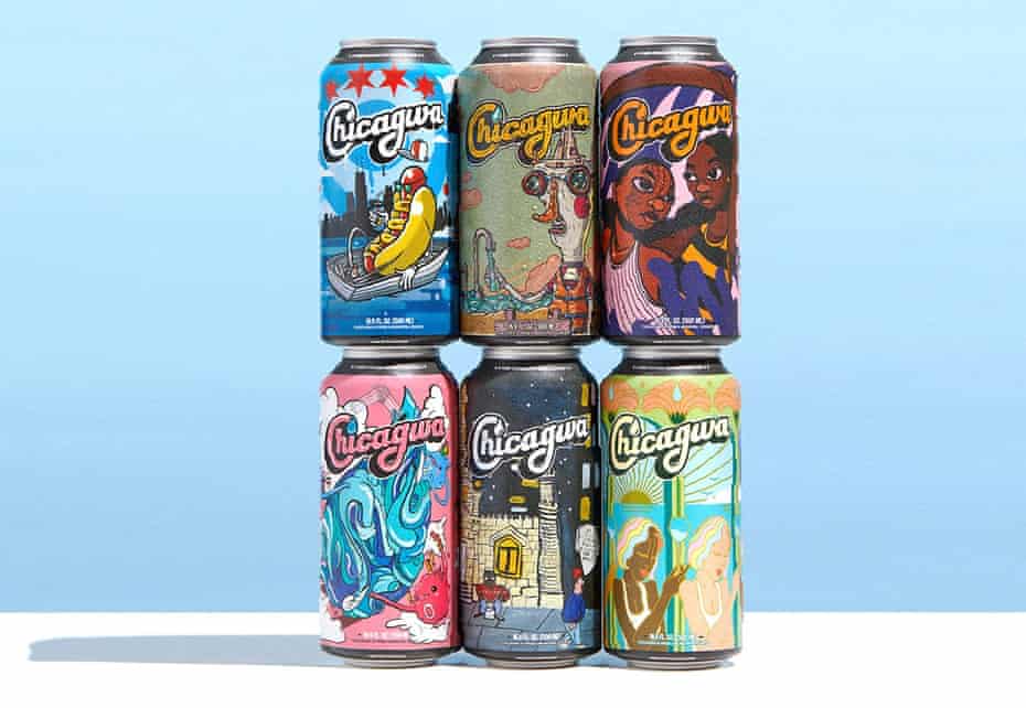 ‘No, this water isn’t from an exotic island around Fiji, or from some fancy glacier out in Scandinavia. It’s from Chicago,’ said the tongue-in-cheek marketing website for the new limited-edition cans.