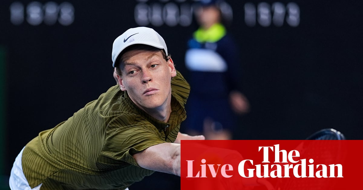 Australian Open 2026: Ben Shelton v Jannik Sinner – live