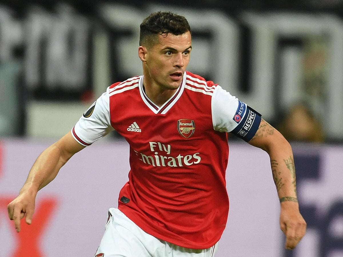 Granit Xhaka Wins Player Vote To Be Unai Emery S New Arsenal Captain Arsenal The Guardian