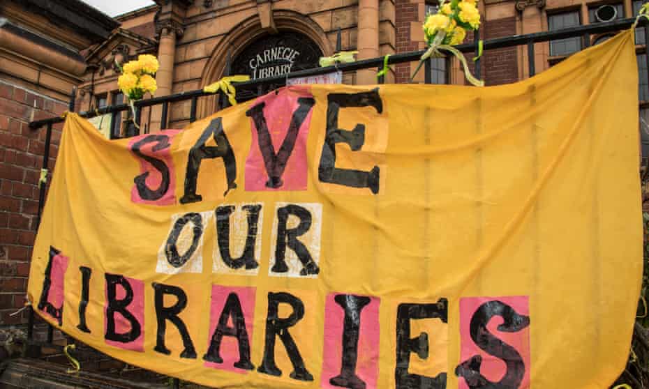 The campaign to save Carnegie Library in Lambeth, south London, from closure due to a funding shortfall. 