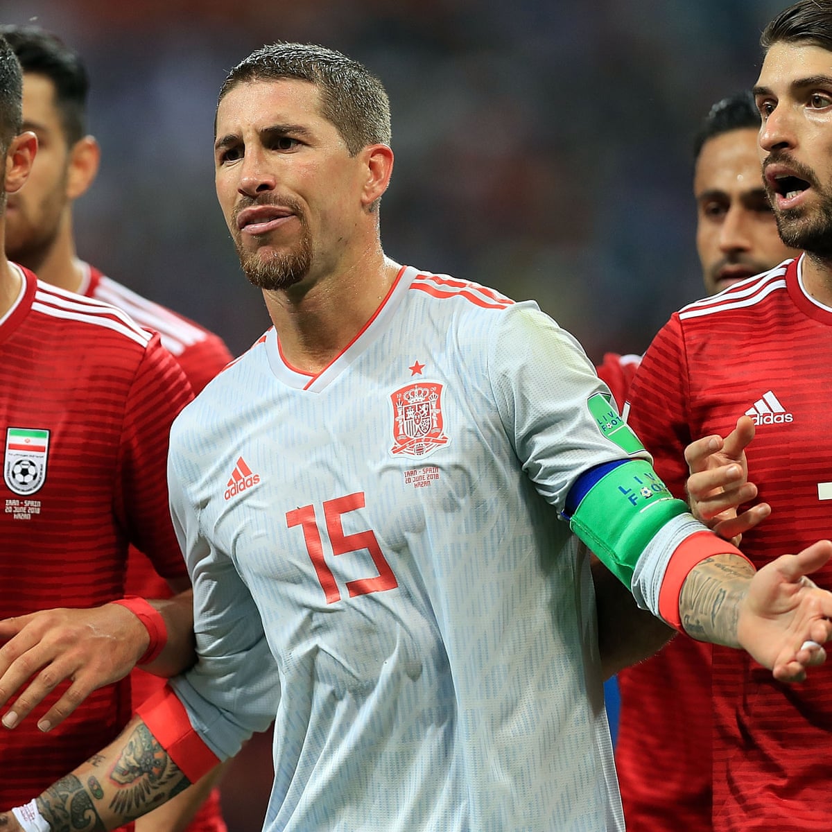 Sergio Ramos Hits Back At Diego Maradona Carlos Queiroz And Iran Spain The Guardian Sergio Ramos Hits Back At Diego Maradona Carlos Queiroz And Iran Spain The Guardian