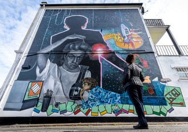 Dawn Mellor’s mural for George Michael