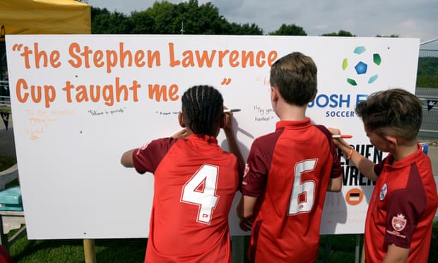 Stuart Lawrence: ‘Stephen would be in awe of how the tournament has grown’ | Soccer 2 Participants in the Stephen Lawrence Cup put into words what the competition has taught them.