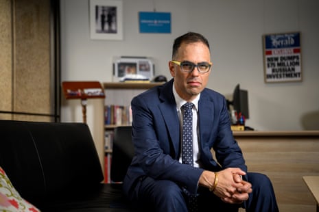 NSW treasurer Daniel Mookhey poses for a photo ahead of the 2026-2027 state budget