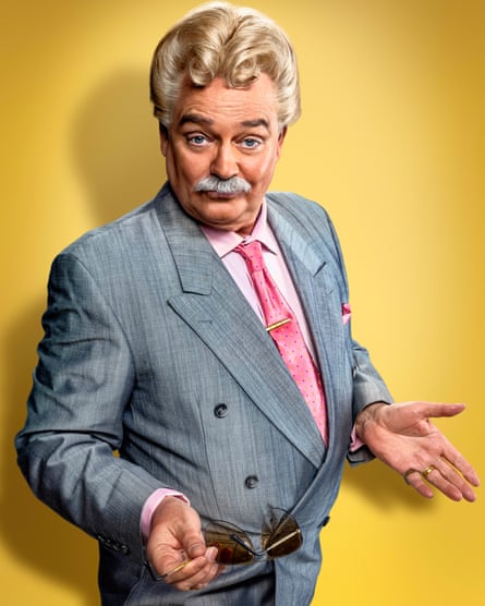 ‘Enjoy the ride’ … Charlie Higson as Swiss Toni.