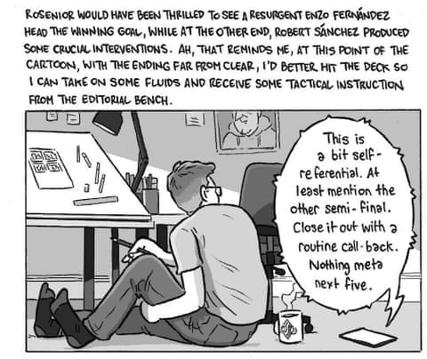 David Squires on … Chelsea’s Wembley trip amid more managerial chaos, panel 5