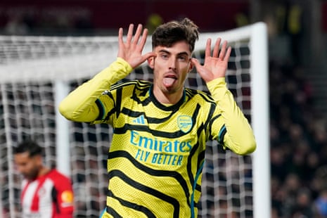 Kai Havertz viert feest