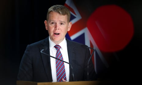 New Zealand Minister for Covid-19 Response Chris Hipkins made an unfortunate error when he advised people to socially distance when they go outside to “spread their legs”.