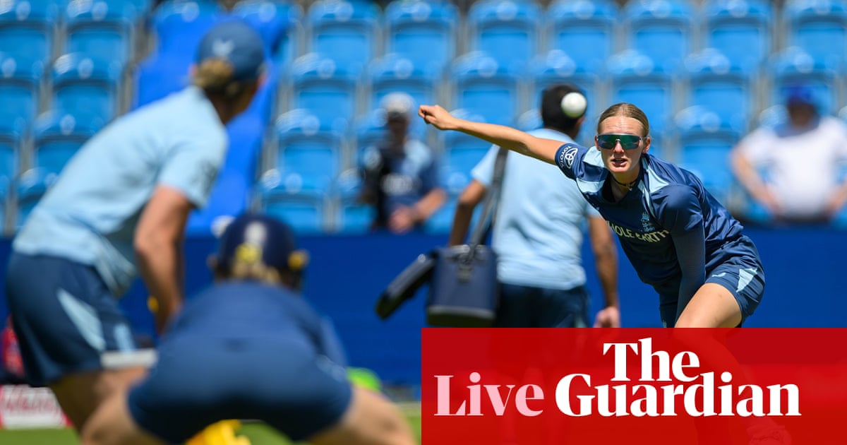 England v New Zealand: third and deciding women’s T20 cricket international – live