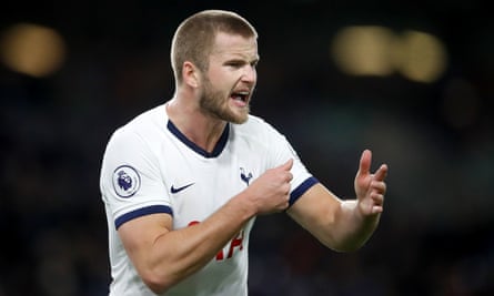 Eric Dier playing for Tottenham