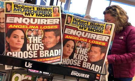 The National Enquirer is published by American Media Inc (AMI).