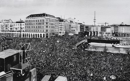 United in protest … Joy Gerrard, March for Palestine, Berlin, 2024.