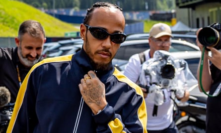Lewis Hamilton in Austria for the grand prix