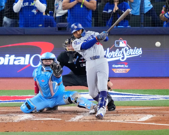 World Series Game 6: Los Angeles Dodgers v Toronto Blue Jays – live updates