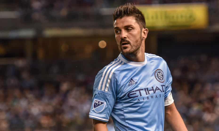 David Villa played for NYC FC for four seasons