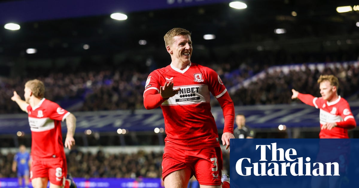 Targett double sets Middlesbrough on the path to victory against Birmingham