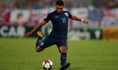 Alex Oxlade-Chamberlain has clearly yet to convince Gareth Southgate that he is of more use in the middle.