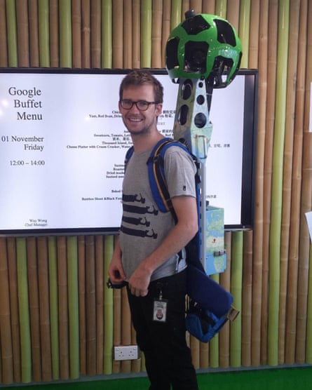 William Fitzgerald at the Google offices in Hong Kong in 2013.