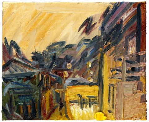 Studios IV, 1995, nga Frank Auerbach.