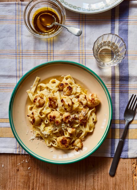Miguel Barclay’s cauliflower pasta.